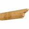 Ekena Millwork New Brighton Rough Sawn Rafter Tail, Western Red Cedar, 4"W x 10"H x 48"L RFT04X10X48NEB00RWR - alternate 1